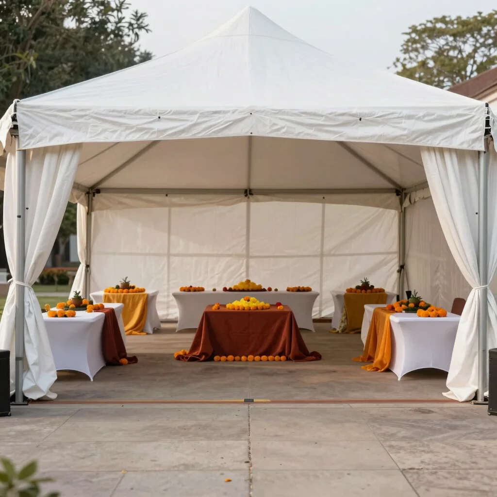 Mehndi Courtyard Tent